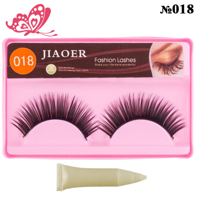 Купить Ресницы Накладные Ленточные Jiaoer S-702 с Клеем для глаз по оптовой цене можно в нашем интернет магазине косметики https://opt21.com, с доставкой по всей Украине от Компании 