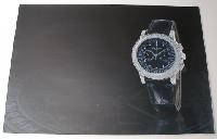 Наклейка на ноутбук Maxxtro 0595, часы, универсальная