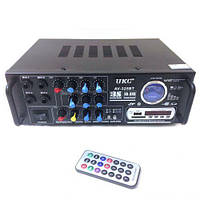 Підсилювач PA-325BT 120W UKC з Karaoke і Bluetooth