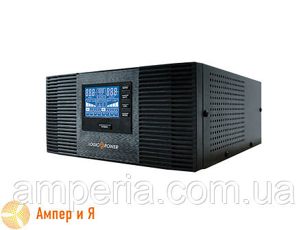 ДБЖ LogicPower LPM-PSW-1500VA (1050 Вт) з правильною синусоїдою 12 В, фото 1