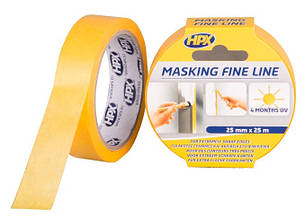 HPX 4400 FP2525 Малярна жовтогаряча стрічка 25 мм х 25 м