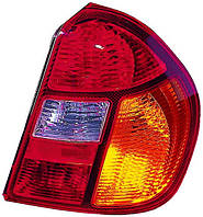 Правий ліхтар задній Renault Symbol I 2002-2008 правий червоно-жовтий 551-1932R-UE