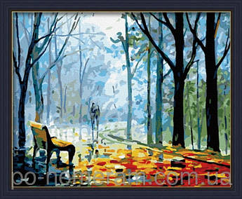 Картина за номерами Menglei Осінній ранок MG041 40 х 50 см