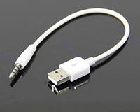 Перехідник USB AM Jack 3.5mm; 15см; для заряджання iPod