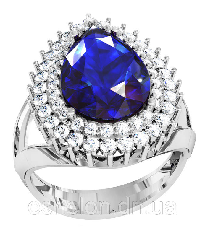 Жіноче кільце срібне Diva, фото 1