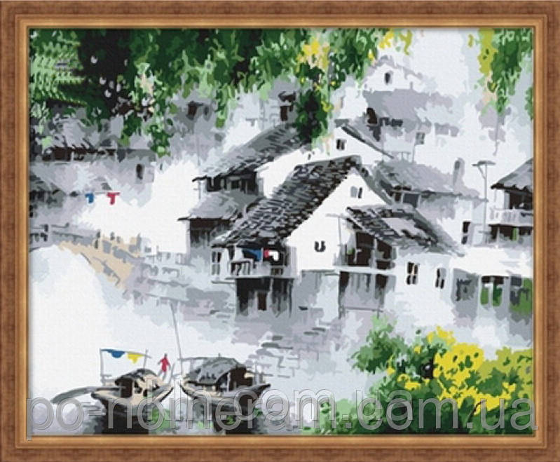 Картина за номерами Menglei Східний пейзаж MG055 40 х 50 см, фото 1