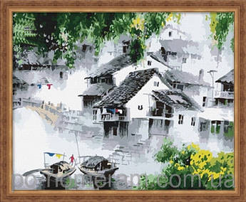 Картина за номерами Menglei Східний пейзаж MG055 40 х 50 см