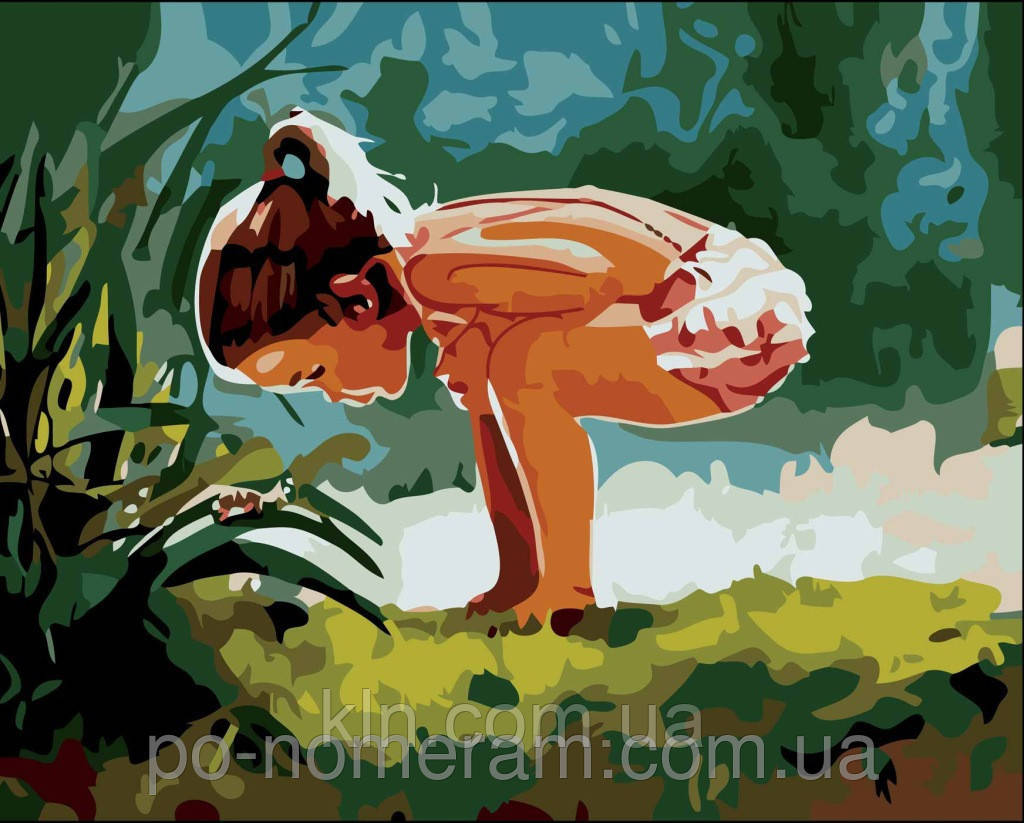 Картина за номерами Menglei Дитяча цікавість MG066 40 х 50 см, фото 1