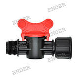 Кран Ender 3/4" х 3/4" зовнішня / внутрішня різьба, фото 2