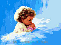 Картина по номерам Menglei Детская молитва MG1034 40 х 50 см
