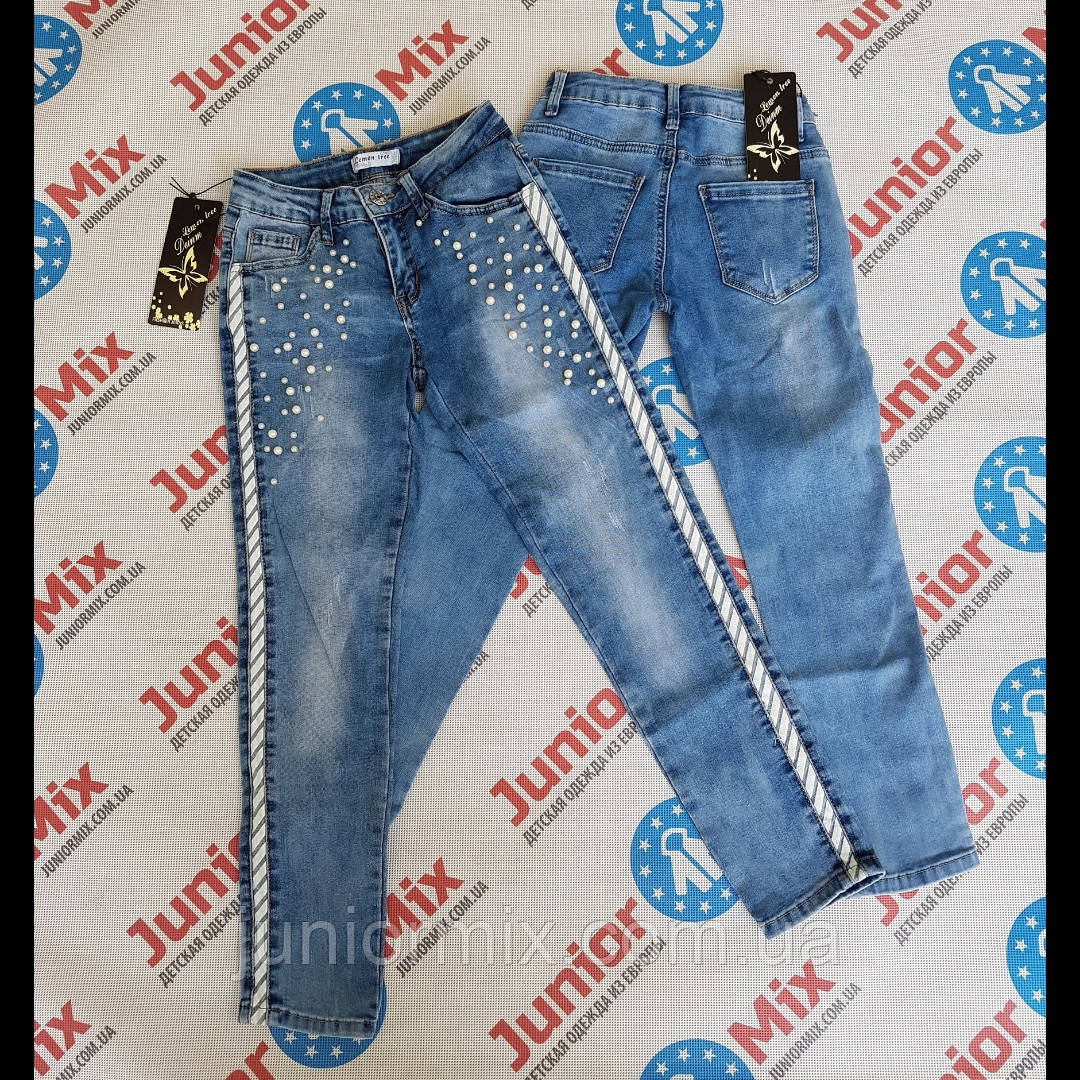 Підліткові стрейчеві джинси для дівчаток оптом Lemon Tree