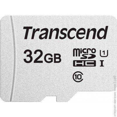 Карта пам'яті Transcend microSDHC 32GB Class 10 UHS-I U1 300S, фото 2