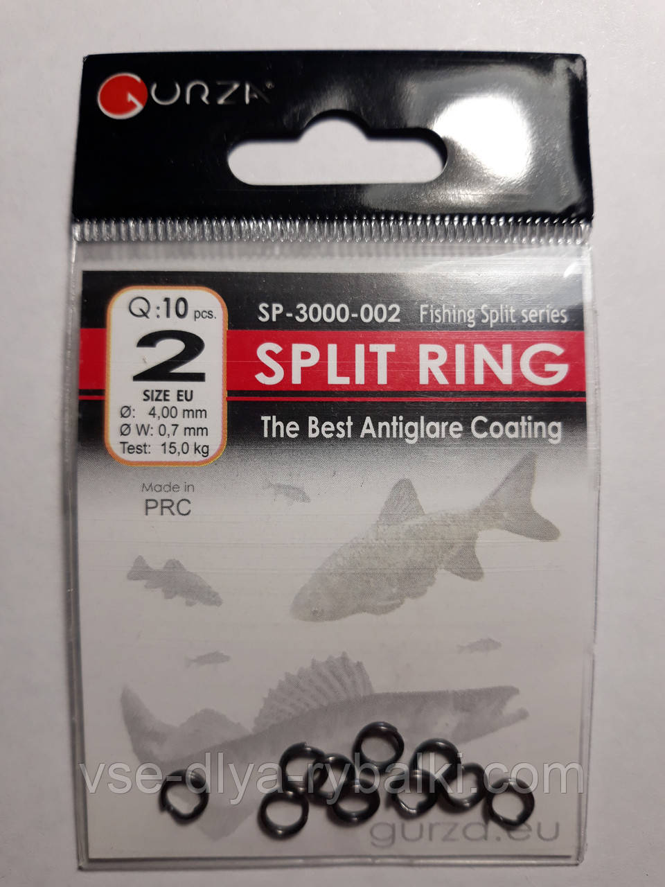 Заводні кільця split ring № 2, фото 1