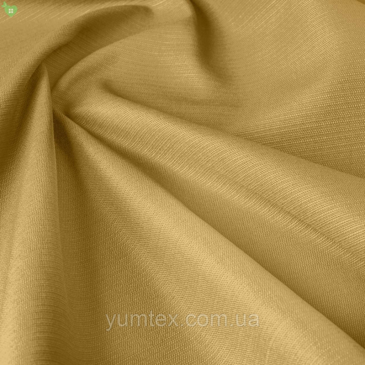 Тканина вулична тканина дралон фактура для штор маркиз чохлів гойдалки шезлонгів золотиста бежева, фото 1