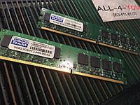 Оперативна пам`ять GOODRAM DDR2 2GB 5-5-5 PC2 6400U 800mHz Intel/AMD