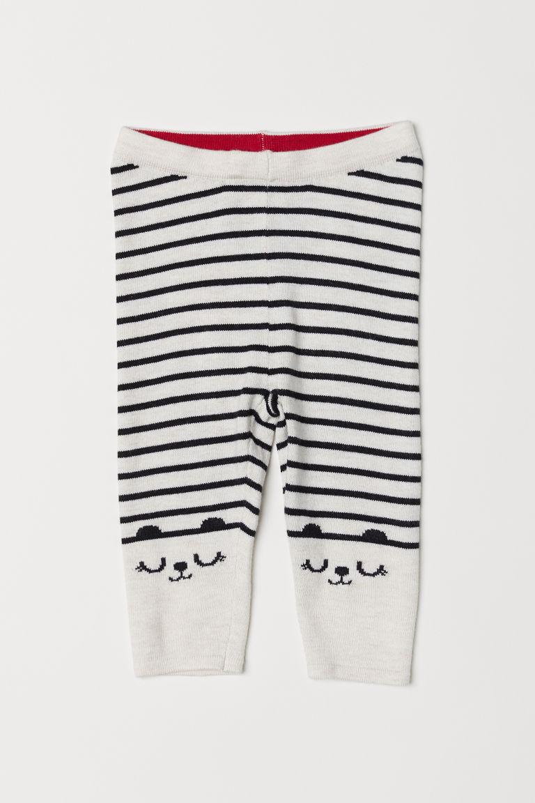 Дитячі в'язані легінси для дівчинки 12-18 місяців, фото 1