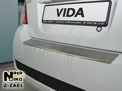 Накладки на бампер з загином ZAZ Vida 5-дверцята з 2003 р.