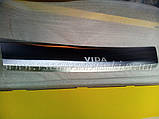 Накладки на бампер з загином ЗАЗ Vida седан, фото 5