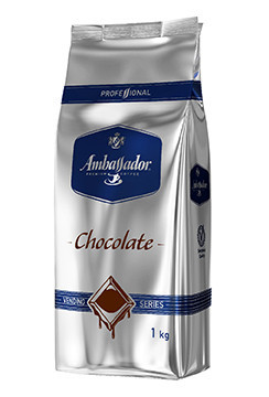 Гарячий шоколад Ambassador Chocolate 1кг Какао Німеччина Амбасадор для вендинга, фото 1