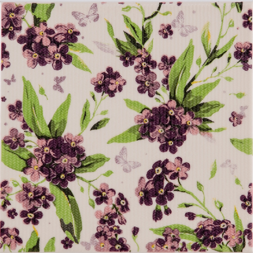 Декор Galliano Forget-me-not B 200*200