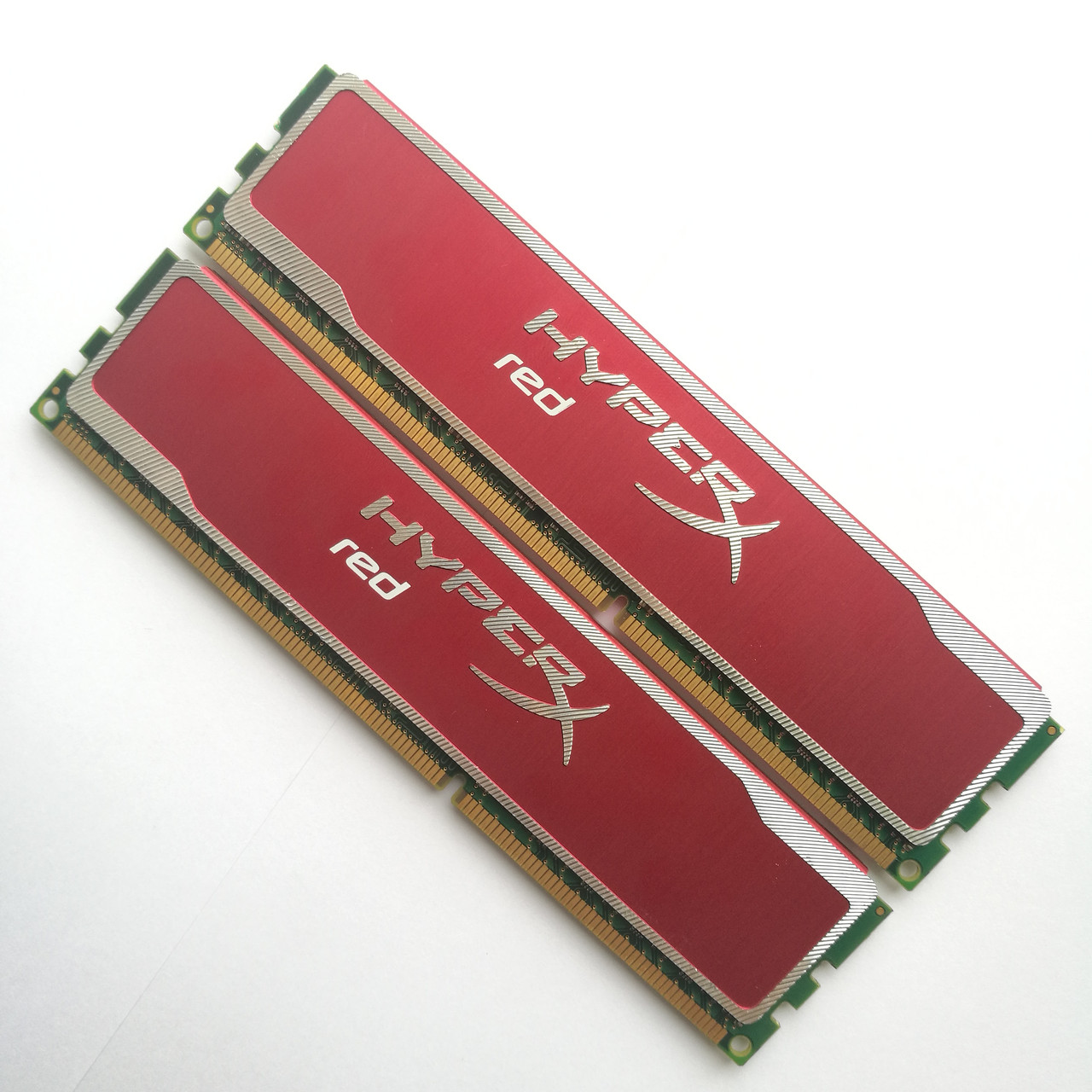 Ігрова оперативна пам'ять Kingston HyperX RED DDR3 8Gb (2x4Gb) 1600MHz PC3-12800U 1R8 CL9 (KHX16C9B1RK2/8X) Б/В