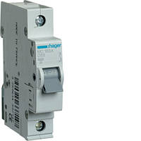 Автоматический выключатель Hager In32 А, 1п, С, 6 kA, 1м (MC132A)