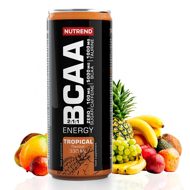 Nutrend Bcaa Energy Drink 2:1:1 330 ml - фото 3 - id-p28734884