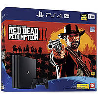 Ігрова приставка Sony PlayStation 4 Pro 1TB + гра Red Dead Redemption 2