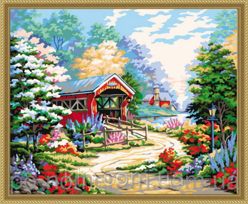 Картина за номерами Menglei Крута вуличка MG106 40 х 50 см, фото 1