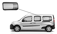 Боковое стекло длинная база Renault Kangoo 2008-2019 заднее левое