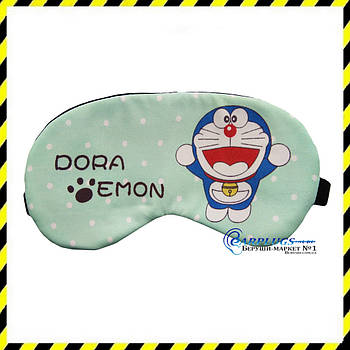 Маска для сну Silenta Doraemon + гелева вкладка в подарунок!