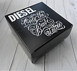 Чоловічий шкіряний ремінь Diesel довжина 135 см, фото 5