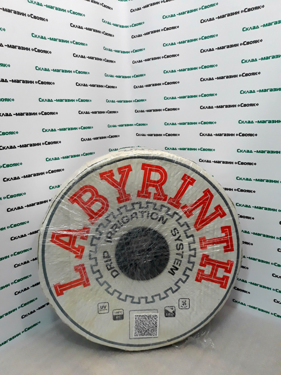 Крапельний полив "Labyrinth" (лабіринт) 500 м, відстань 10,20, 30 см.