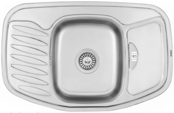 Кутова мийка Platinum 7851 Satin 0,8 мм