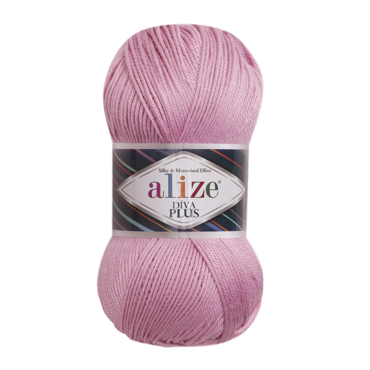 Alize DIVA PLUS (Діва Плюс) № 98 рожевий (Пряжа, нитки для в'язання)
