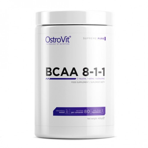 Амінокислоти OstroVit BCAA 8-1-1 400 г