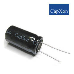 220mkf - 160v  KM 16*31 Capxon, 105°C конденсатор електролітичний