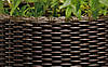 Набір горщиків для квітів Keter Cylinder Planter Set, коричневий, фото 8