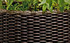 Горщик для квітів Keter 7 л. Cylinder Planter Small, коричневий, фото 4