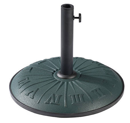 Підставка для парасолі Time Eco TE-С2-15 бетонна кругла зелена, 15 кг, фото 1