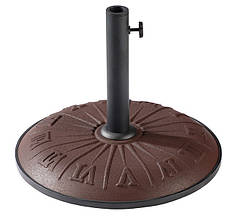 Підставка для парасолі Time Eco TE-H1-15 бетонна кругла коричнева, 15 кг