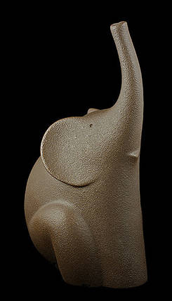 Статуетка N430/B "Слон" 29 см, св.-коричн., фото 2