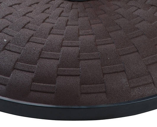 Підставка для парасолі Time Eco TE-Н1-25 бетонна кругла коричнева, 25 кг, фото 2