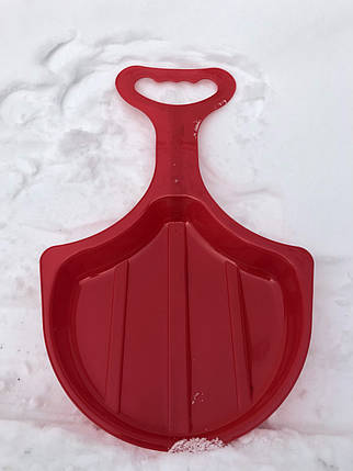 Зимові санки-лопата "Рискалик" червоний УЦІНКА, фото 3