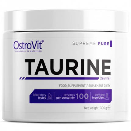 Амінокислота OstroVit Pure Taurine - 300 g, фото 3