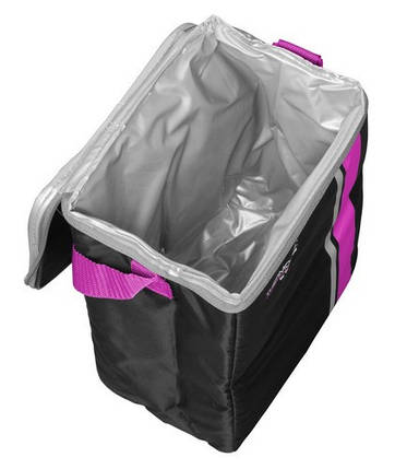 Термосумка ThermoCafe 12Can Cooler, 9 л колір рожевий УЦІНКА, фото 3