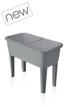 Горщик для рослин RESPANA PLANTER HIGH - сірий, 52 л УЦІНКА