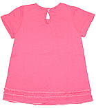 Плаття літнє рожеве для дівчинки, ріст 80 см, Фламінго, фото 3