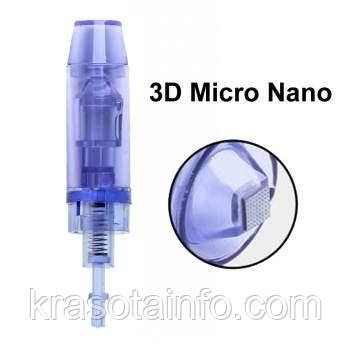 Насадки для Dr. pen мікроголки 3D micro nano стерильні катриджи на дермаштамп Dr. pen А1, A6