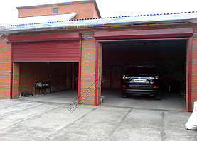 Сталеві рулонні промислові ворота TM Hardwick (3 000×2 500 мм)